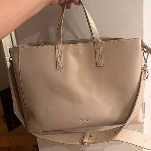 Calpak Haven Laptop Tote in Birch